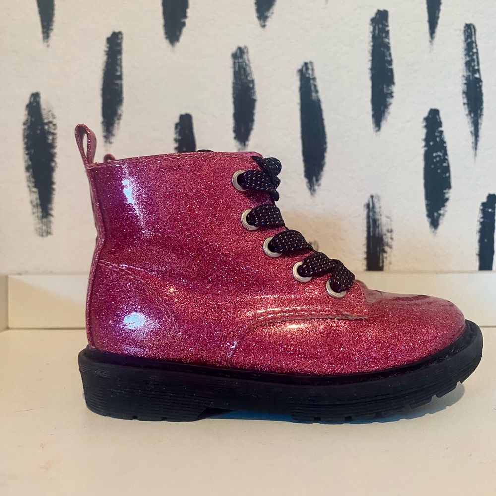 Glitter Toddler Boots